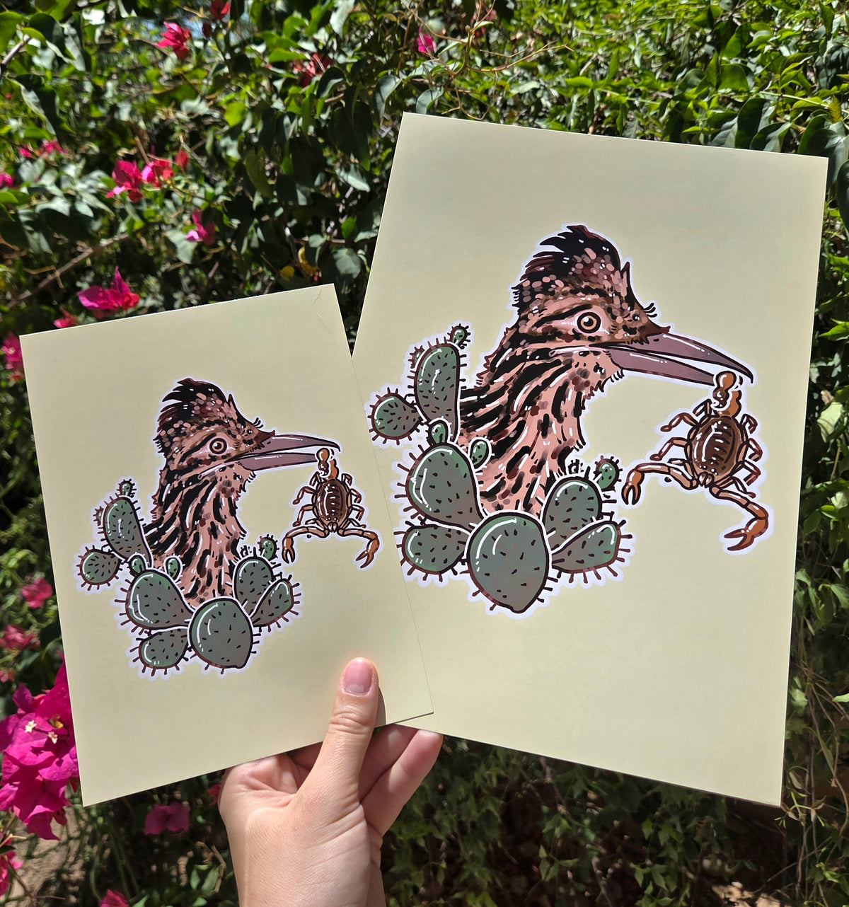 "Roadrunner Snack Time" Poster Print