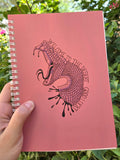 "Welcome to the Desert" A5 Spiral Notebook