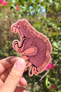 "Welcome To The Desert" 3 Inch Waterproof Glossy Vinyl Sticker