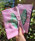 "Luna Moth" Canvas Pencil Bag