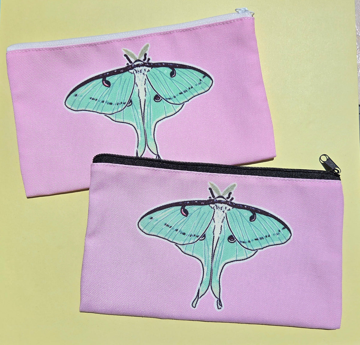 "Luna Moth" Canvas Pencil Bag