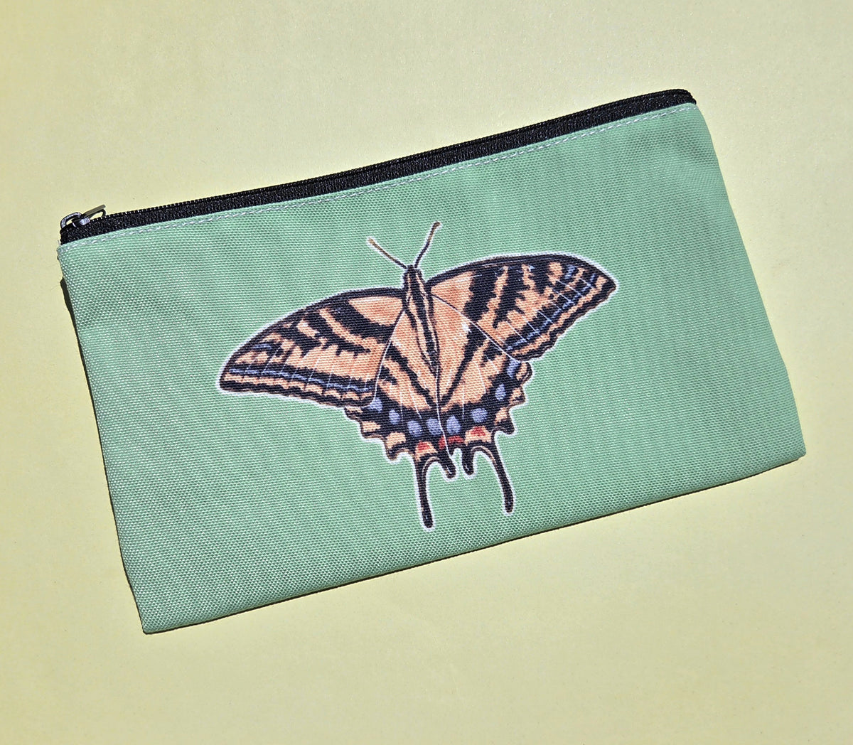 "Tiger Swallowtail" Canvas Pencil Bag